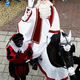 Zwarte Piet and Saint Peter Arrive in Grou (Dean Mouhtaropoulos/Getty Images)